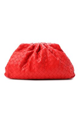 Bottega Veneta: Клатч  Pouch в полоску