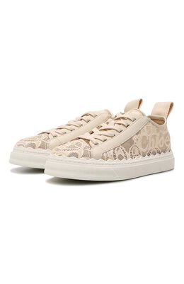 Chloé: Бежевые кеды  Lauren