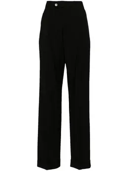 Sportmax: Чёрные брюки 