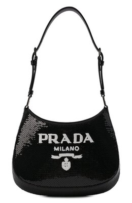 Prada: Чёрная сумка 