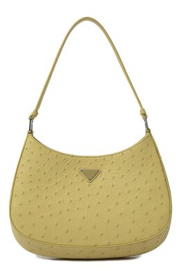 Prada: Жёлтая сумка 