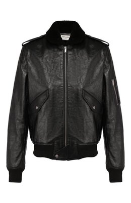 Saint Laurent: Дублёнка на меху 