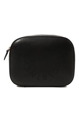 Stella McCartney: Чёрная сумка  Stella Logo mini