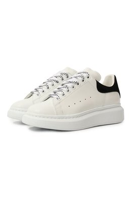Alexander McQueen: Белые кеды  Oversized