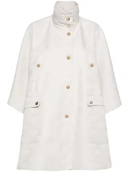 Max Mara: Жаккардовый плащ 
