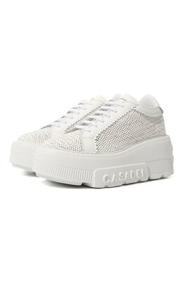 Casadei: Белые кеды 