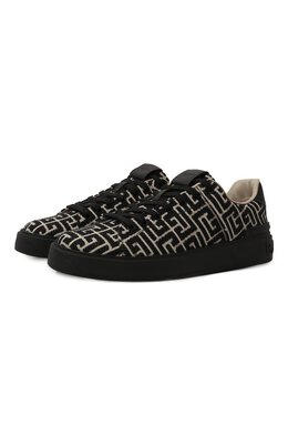Balmain: Чёрные кеды  B-Court