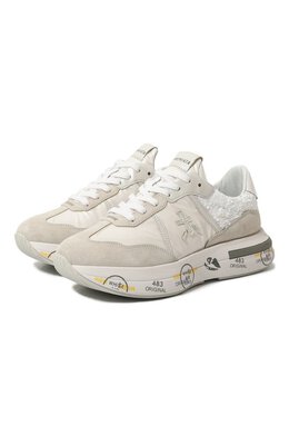 Premiata: Белые кроссовки 