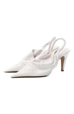Bottega Veneta: Белые туфли  BV Point
