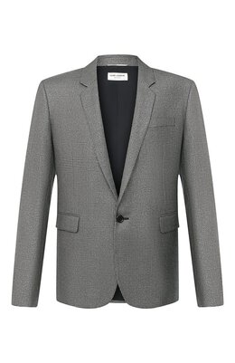 Saint Laurent: Пиджаки из шерсти 