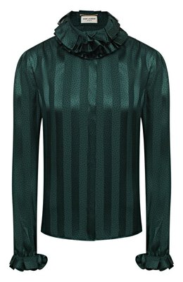 Saint Laurent: Шёлковая блуза 