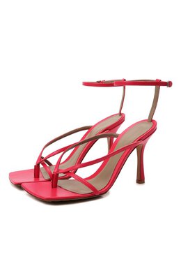 Bottega Veneta: Розовые босоножки  Stretch