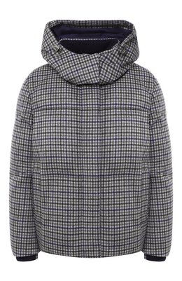 Loro Piana: Синий пуховик 
