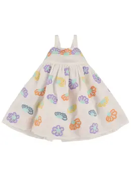 STELLA MCCARTNEY KIDS: Платье с цветочным принтом 