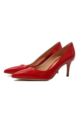 Gianvito Rossi: Красные туфли  Gianvito 70