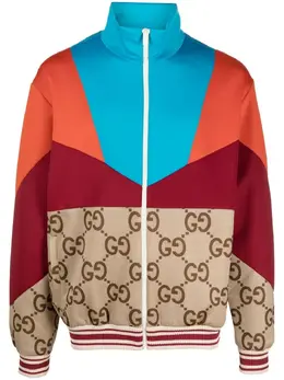 Gucci: Многоцветная куртка 