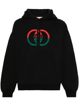 Gucci: Толстовка  Interlocking G с принтом