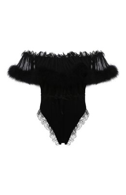 Saint Laurent: Чёрный боди 