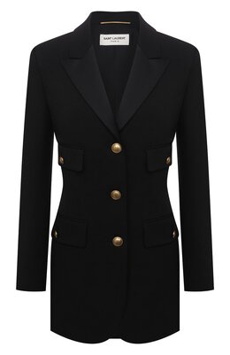 Saint Laurent: Жакет из шерсти 