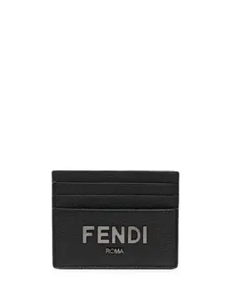 FENDI: Чёрный картхолдер 