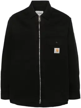 Carhartt WIP: Чёрная рубашка 