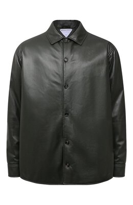 Bottega Veneta: Кожаная рубашка 