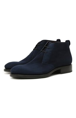Brioni: Тёмные ботинки 