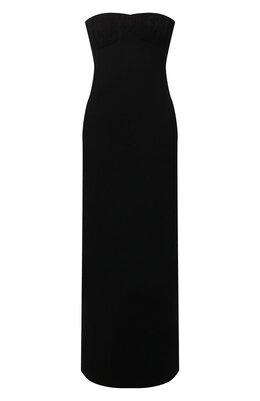 Saint Laurent: Платье из шерсти 