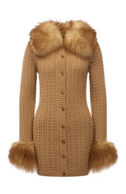 Stella McCartney: Лисий кардиган 