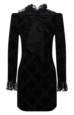 Saint Laurent: Хлопковое платье 
