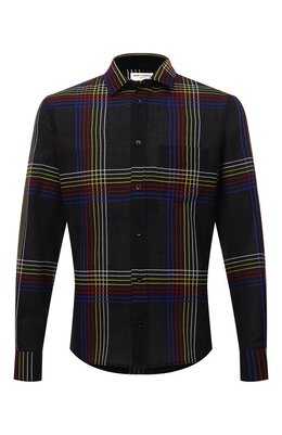 Saint Laurent: Рубашка из шерсти 