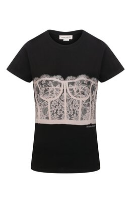 Alexander McQueen: Хлопковая футболка 