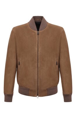 Brioni: Замшевая куртка 
