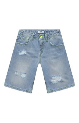 MSGM kids: Джинсовые шорты 