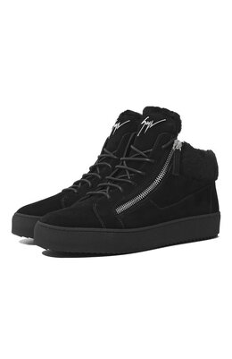 Giuseppe Zanotti Design: Чёрные кеды  Kriss Winter