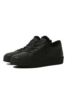 Giuseppe Zanotti Design: Чёрные кеды  Frankie Winter