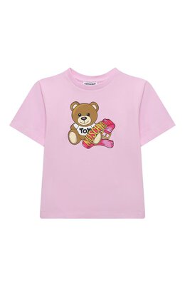 Moschino: Хлопковая футболка 