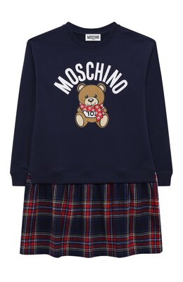Moschino: Хлопковое платье 