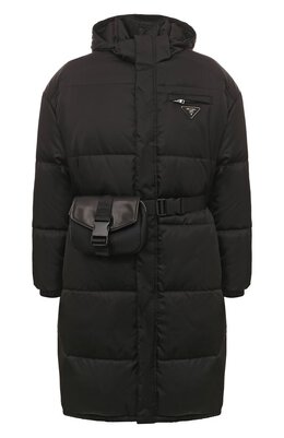 Prada: Пуховик из шерсти 