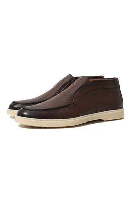 Santoni: Тёмные ботинки  Yalta