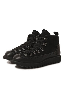 Fracap: Чёрные ботинки 