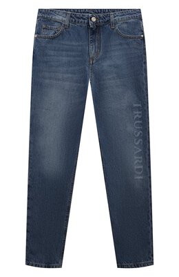 Trussardi junior: Синие джинсы 