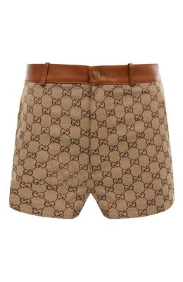 Gucci: Хлопковые шорты 