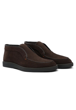 SANTONI: Коричневые туфли 