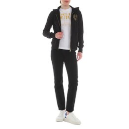 Versace Jeans Couture: Чёрная толстовка 