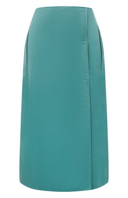 Prada: Кожаная юбка 