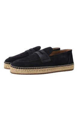 Gianvito Rossi: Тёмные мокасины 