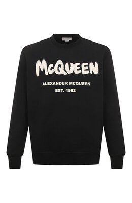 Alexander McQueen: Хлопковый свитшот 