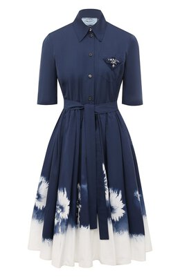 Prada: Хлопковое платье 