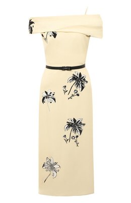 Prada: Платье из вискозы 